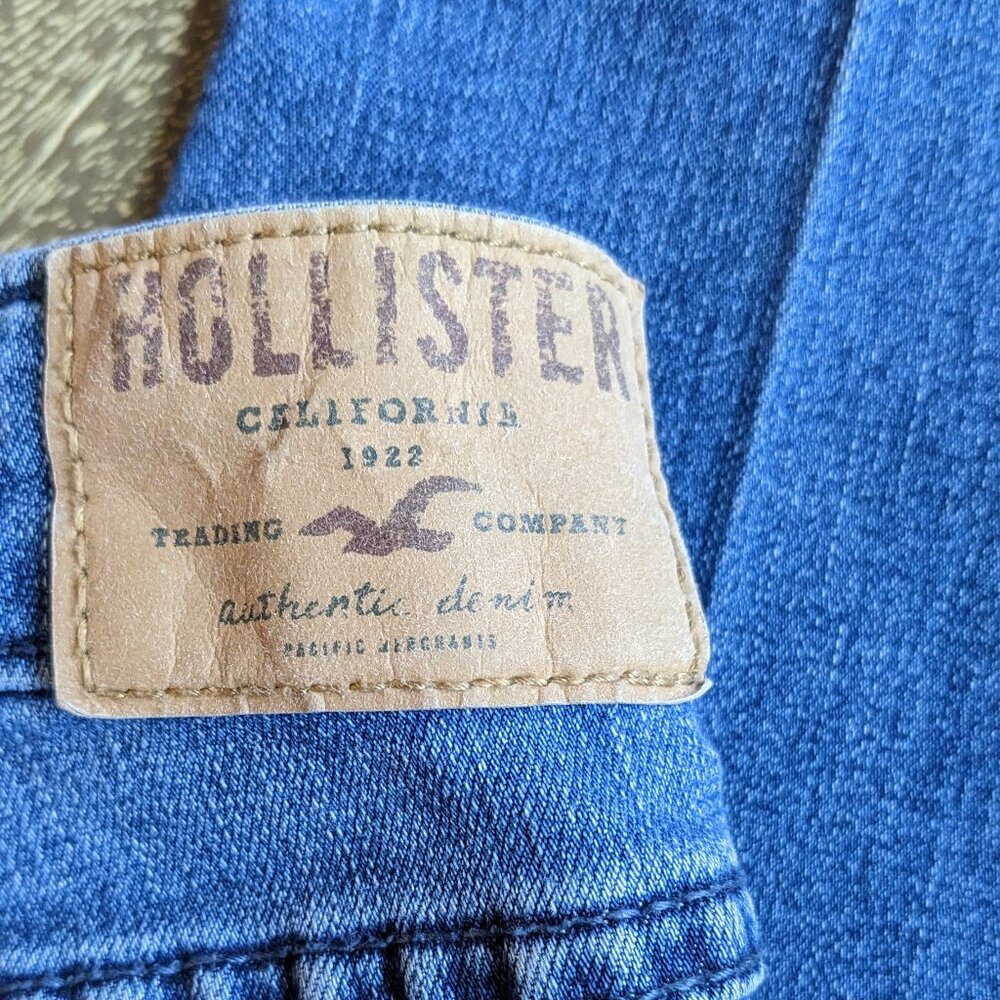 Hollister California Super Skinny High Rise Medium Wash Blue Jeans, Size W32 L31 - Picture 11 of 11